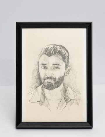 Pencil Portrait – A4 Size